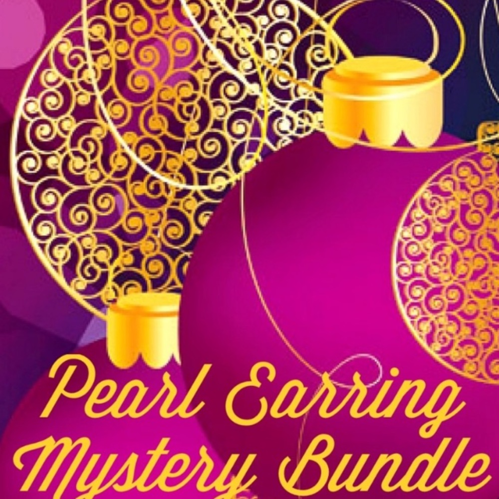 Super Deal!!  Reseller Pearl Earring Mystery Box